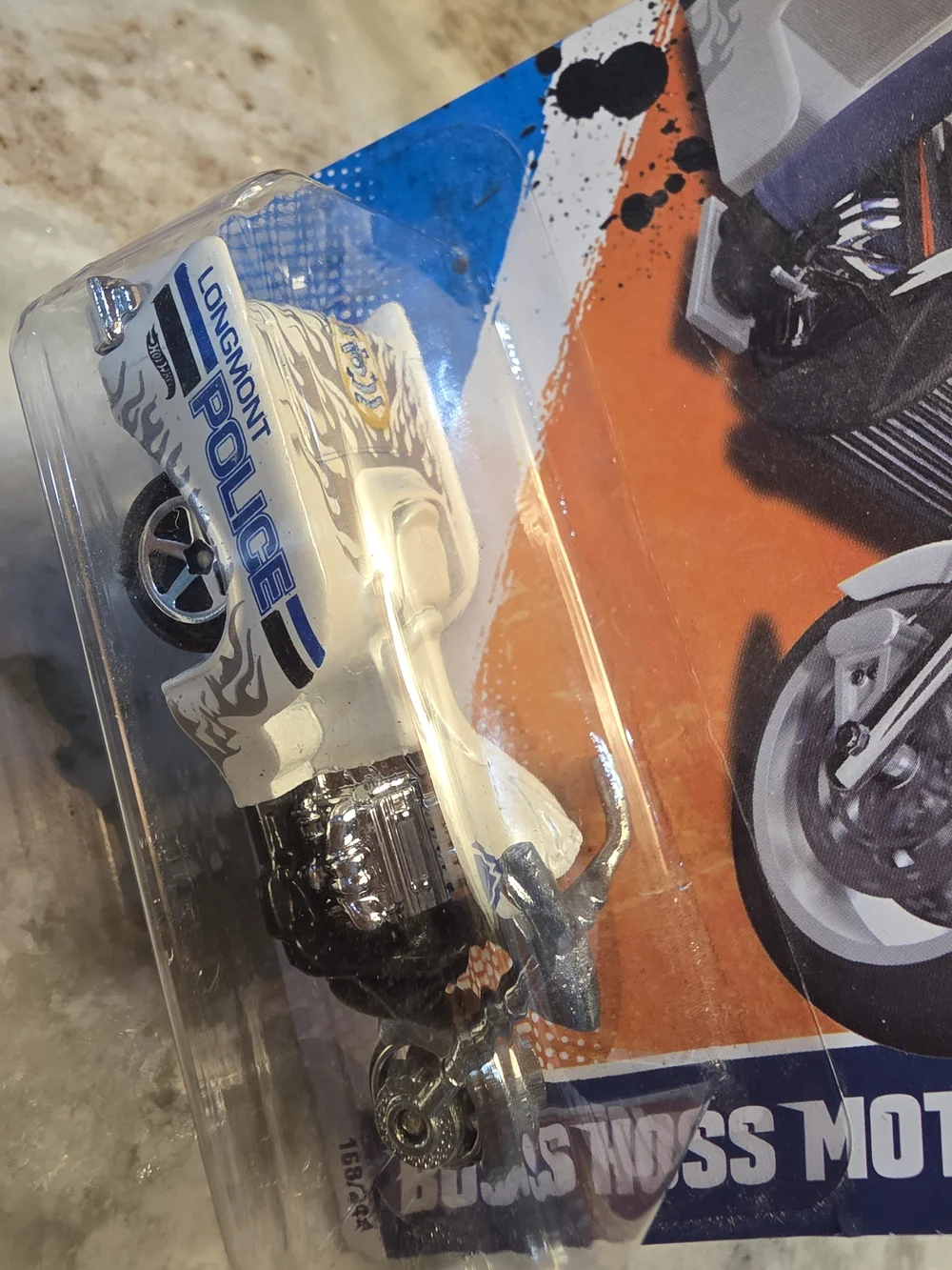 Hot Wheels Kids Police Trike Toy - White and Blue